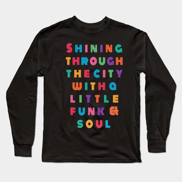 Dynamite BTS song lyrics Long Sleeve T-Shirt by Lani89